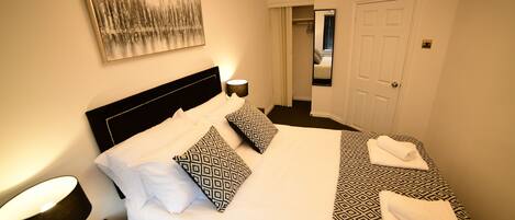 1 Schlafzimmer, kostenloses WLAN, Bettwäsche