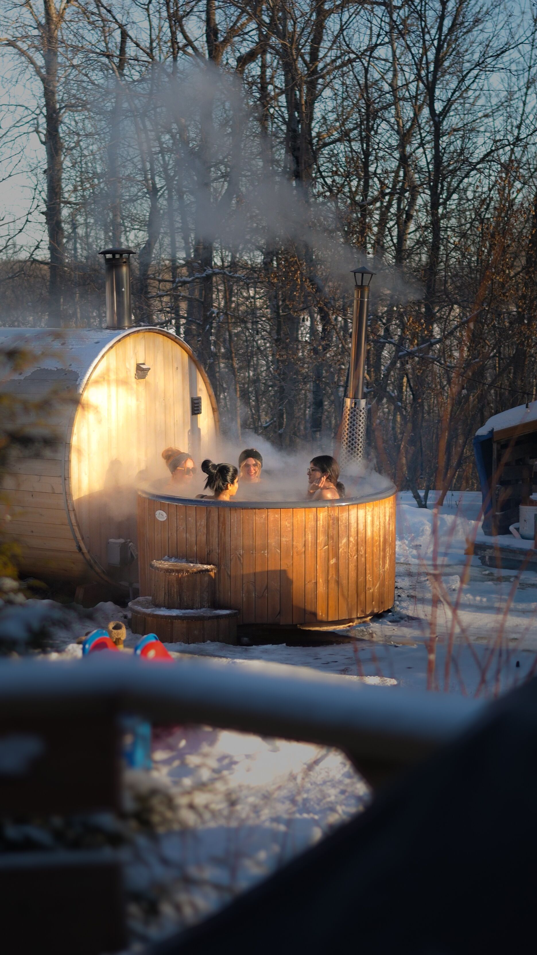 Enceinte de l’hébergement