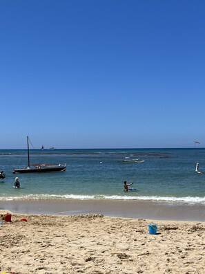 Sun loungers, beach towels