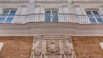 Overnatningsstedets facade