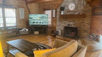 智能电视、壁炉、电子游戏、DVD 播放器