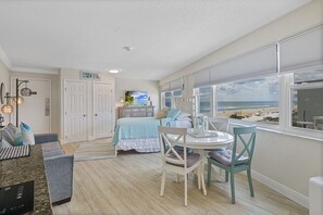 1 bedroom, iron/ironing board, free WiFi, bed sheets - Ocean Views by Day, Star Gazing by Night #441 (Daytona Beach Shores)