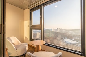 Deluxe-Doppelzimmer, 1 Queen-Bett | Ausblick vom Zimmer