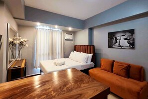 1 chambre, accès au Wi-Fi (inclus), literie fournie