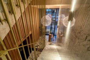 Interior entrance