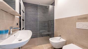 Shower, hair dryer