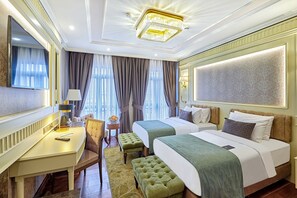 Premium bedding, memory foam beds, minibar, in-room safe - Aspera Hotel Golden Horn (Istanbul)