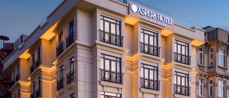 Facciata della struttura