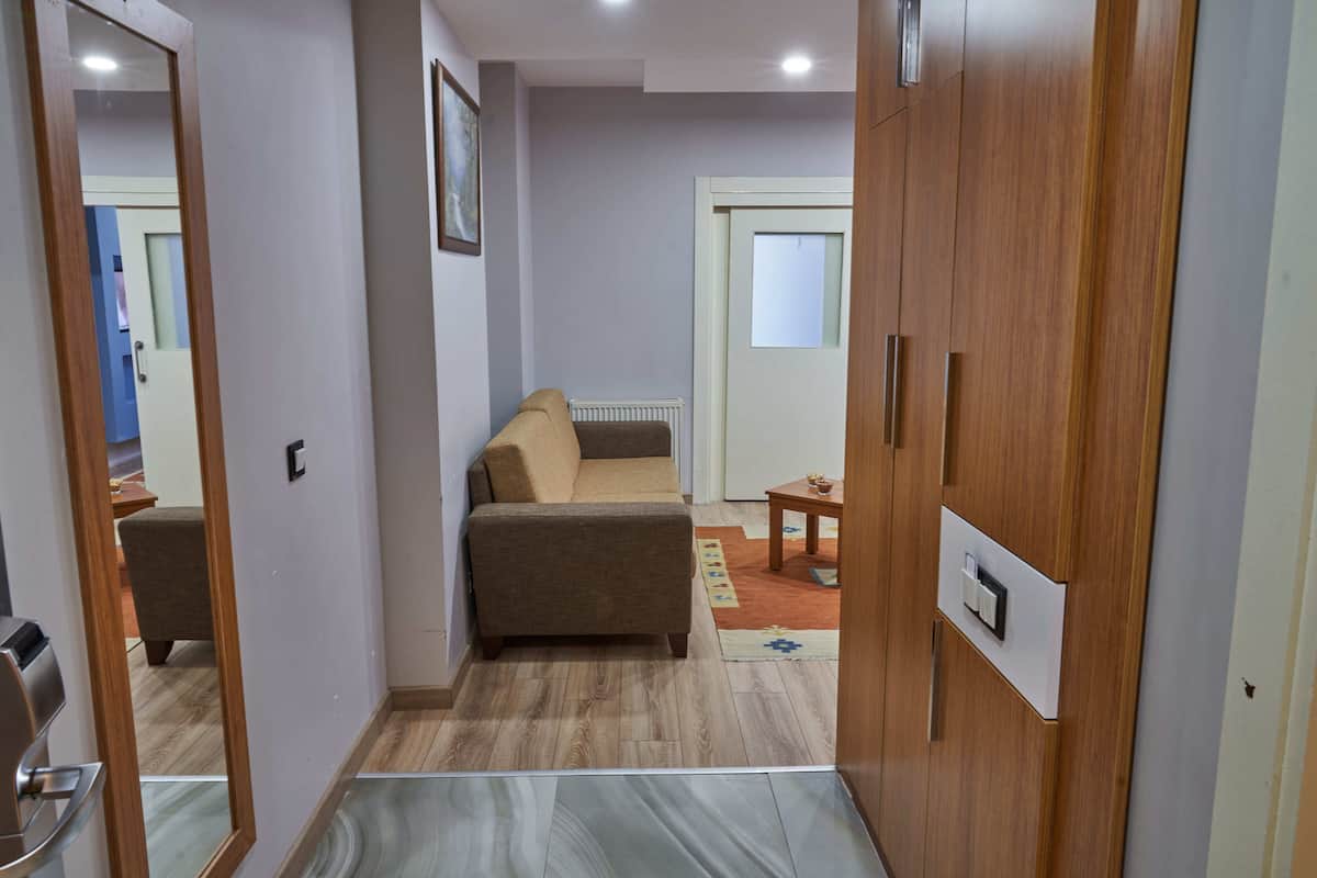 Căn hộ | Minibar, két bảo mật tại phòng, bàn