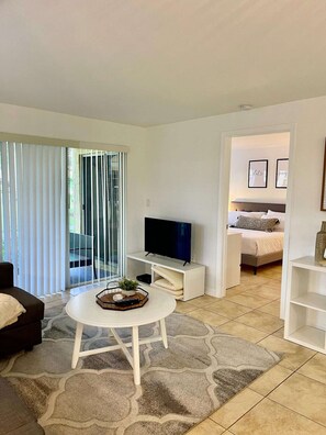 2 bedrooms, iron/ironing board, travel crib, free WiFi