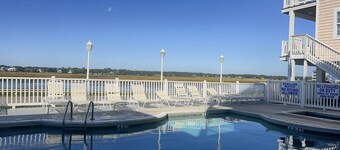 HUGE vacation  home with PLENTY of room for the entire family PLUS across the street from the ocean!