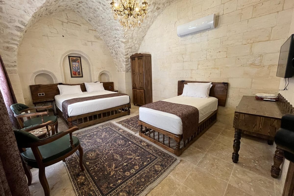 Family Triple Room | 1 bedroom, Egyptian cotton sheets, premium bedding, down duvets