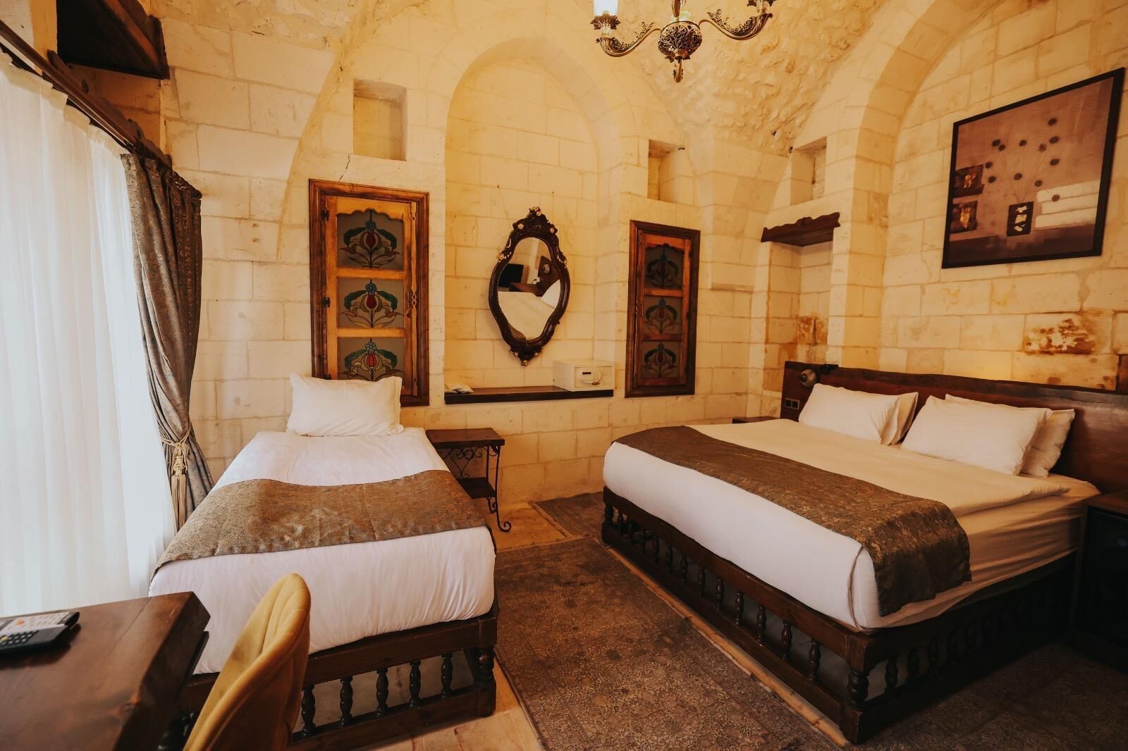 Chambre Triple Familiale | Draps en coton égyptien, literie de qualité supérieure