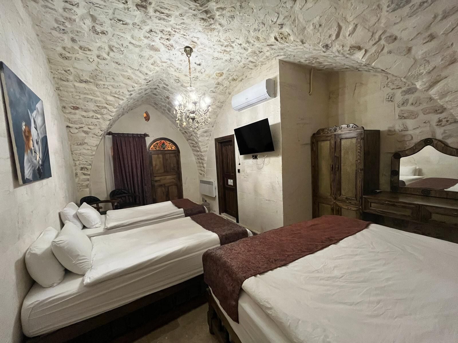 Family Triple Room | Egyptian cotton sheets, premium bedding, down comforters