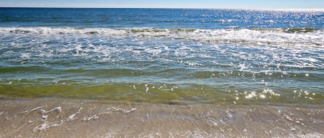 On the beach