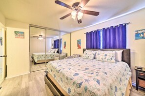 1 chambre, fer et planche à repasser, accès Internet, draps fournis