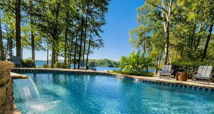 Lakefront Home on Lake Oconee with Salt Water Pool and Hot Tub