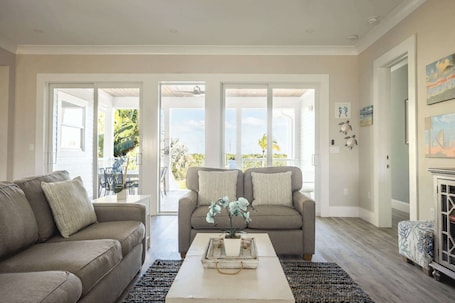 TV, offices. Waterlane House at Lunara Bay