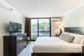 1 غرفة نوم ومكواة/لوح كي وسرير سفر وواي فاي