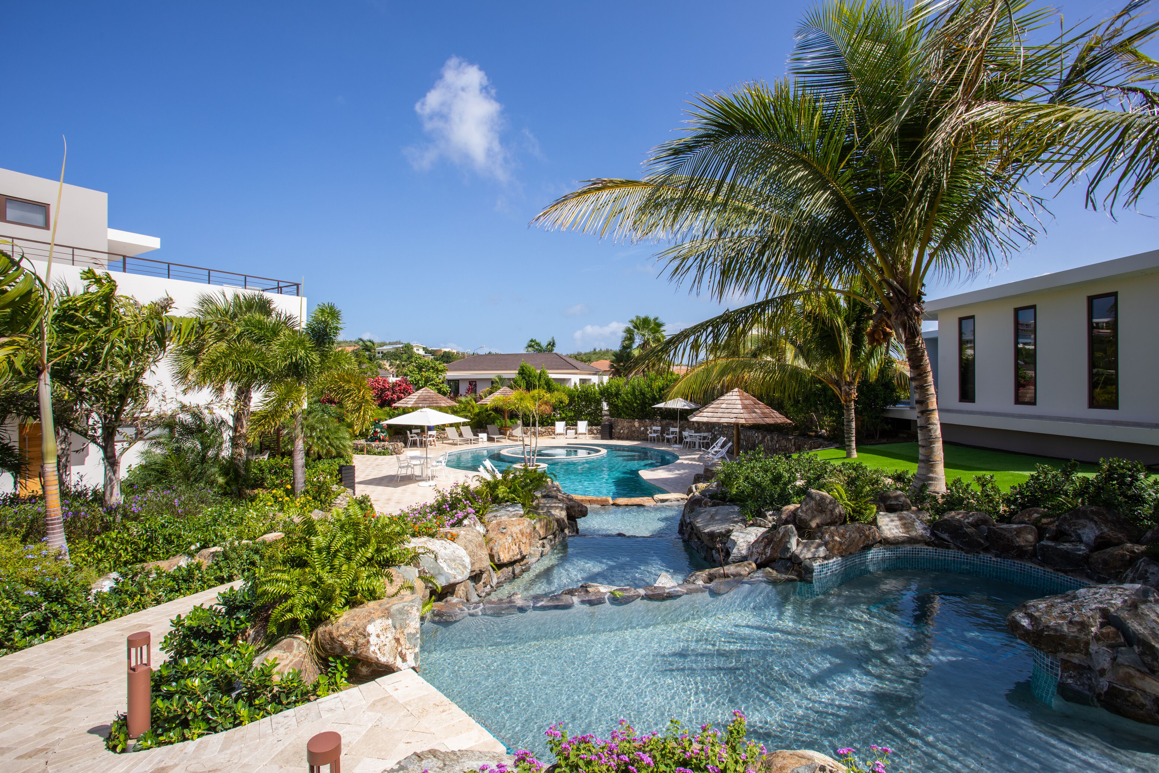 Alberca al aire libre 