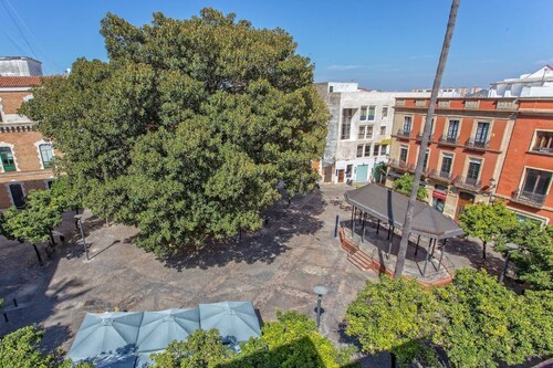 Private penthouse with terrace in the historic center