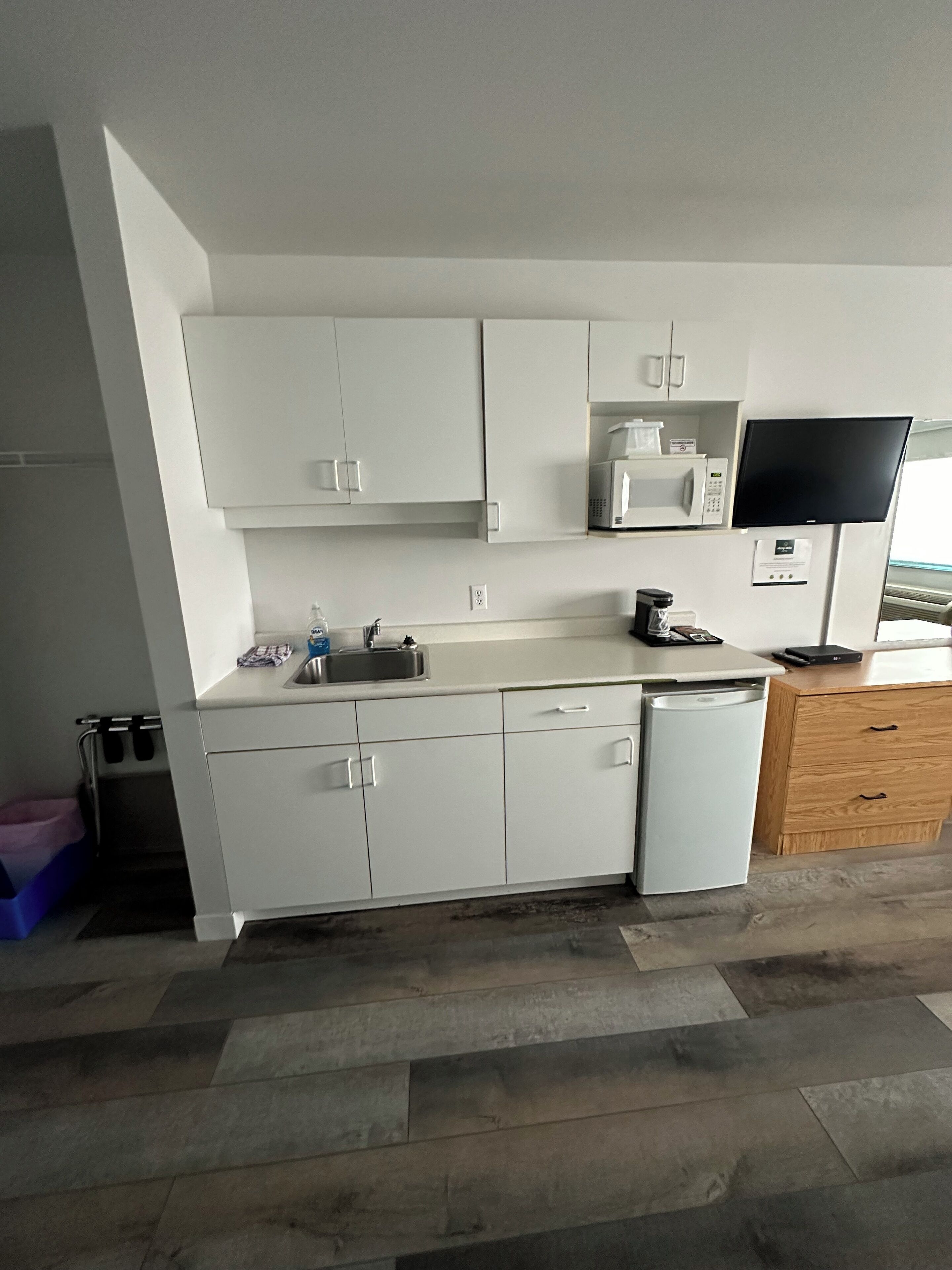 comfort room | individually furnished, desk, laptop workspace, blackout curtains