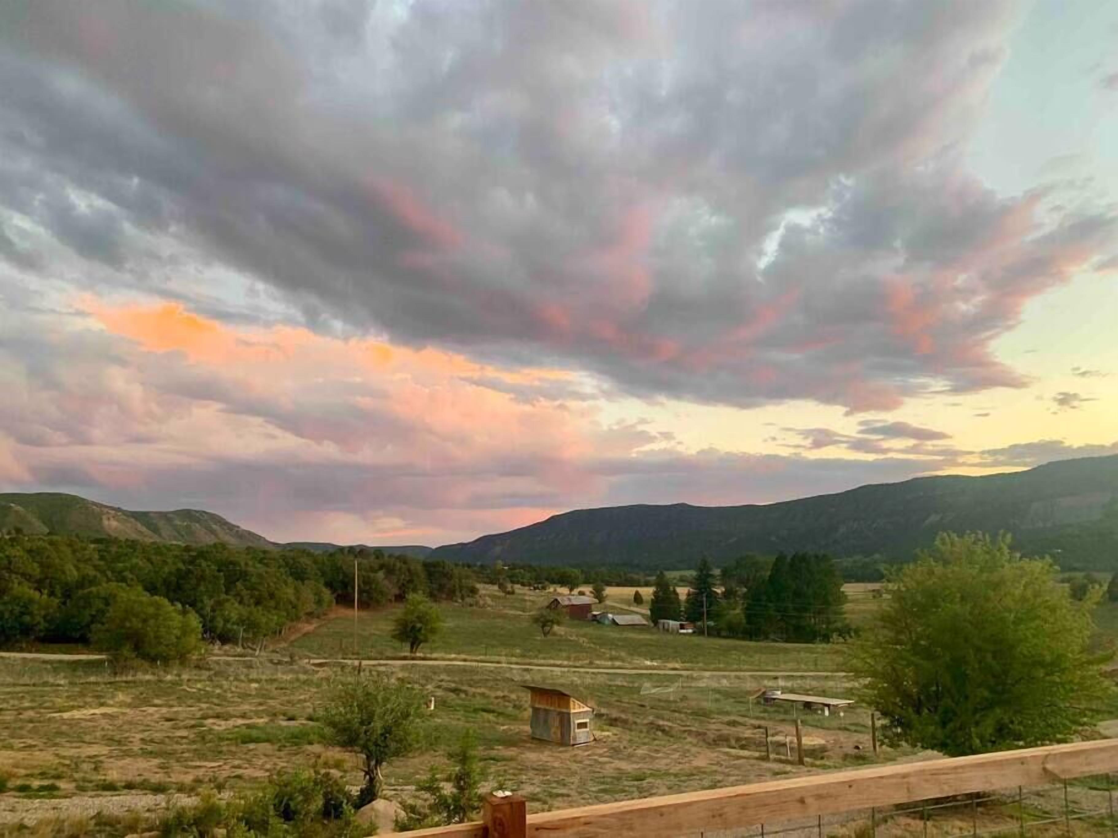 Vista desde la propiedad