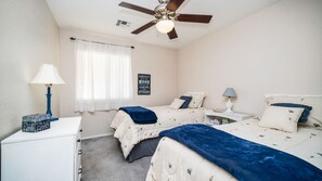 3 bedrooms, iron/ironing board, free WiFi, bed sheets