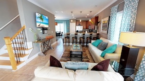 House, 3 Bedrooms | Living room - South Beach Cottages by Coastline Resorts (Myrtle Beach)