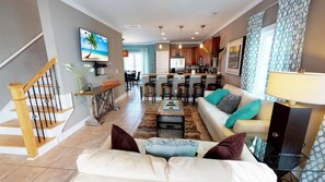 House, 3 Bedrooms | Living room - South Beach Cottages by Coastline Resorts (Myrtle Beach)