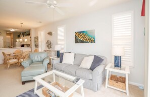 Condo, 2 Bedrooms | Living room | TV - Sandpiper by Coastline Resorts (Sunset Beach)
