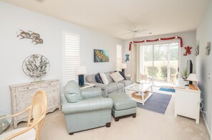 Condo, 2 Bedrooms | Living room | TV - Sandpiper by Coastline Resorts (Sunset Beach)