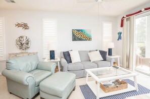 Apartment, 2 Schlafzimmer | Wohnzimmer | Fernseher