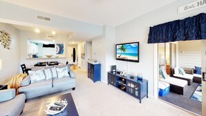 Appartement, 2 slaapkamers | Woonkamer