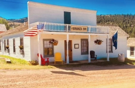 Exterior. Historic Bonanza Inn Room 7 in Virginia City