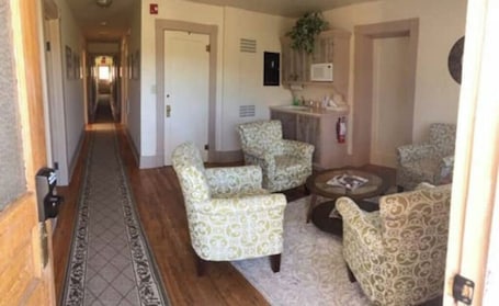 Interior. Historic Bonanza Inn Room 4 in Virginia City