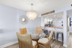 Condo, Multiple Beds (Beachfront condo with views of beach,) | Dining - Beachfront Condo With Views of Beach, Pool and Grill (Marco Island)