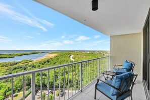 Condo, Multiple Beds (Beachfront condo with views of beach,) | Balcony - Beachfront Condo With Views of Beach, Pool and Grill (Marco Island)