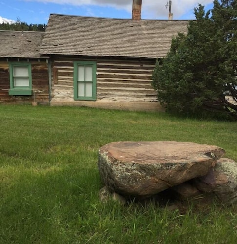 The Governor Meagher Cabin in Virginia City