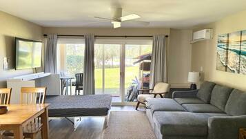 Una Smart TV, libros