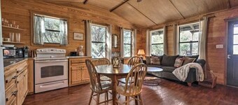 La Luna- Private cabin with amazing views, bed swing, fire pit, & hot tub!
