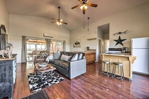 Smart-TV og stereoanlegg