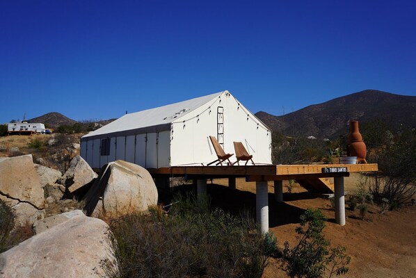 Enceinte de l’hébergement