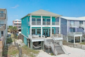 Exterior - BEACHFRONT, PRIVATE HOUSE, PRIVATE BEACH ACCESS! (Gulf Shores)