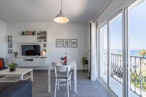 TV, DVD player - Relaxing Cozy Apartment with Sea View, Wi-Fi & Terrace (Nerja)
