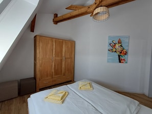 1 Schlafzimmer, kostenloses WLAN, Bettwäsche