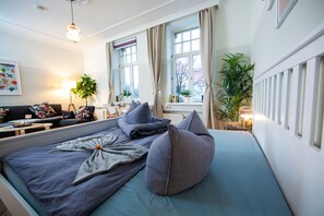 1 habitación, cuna de viaje, wifi gratis y ropa de cama 