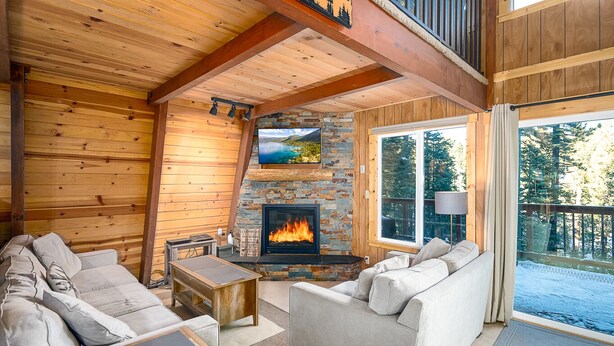 Chalet, Multiple Beds (Tahoe Solitude) | Living room - Tahoe Solitude (Tahoe City)