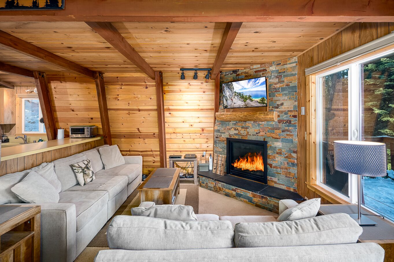 Chalet, Multiple Beds (Tahoe Solitude) | Living room
