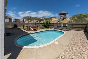 Beheizter Pool